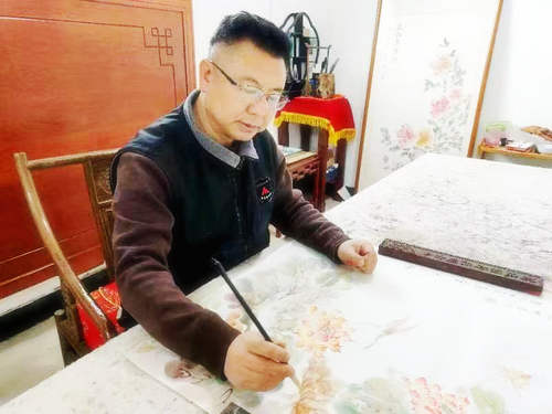 光耀華夏：畫(huà)家王志成迎新春網(wǎng)絡(luò)作品展