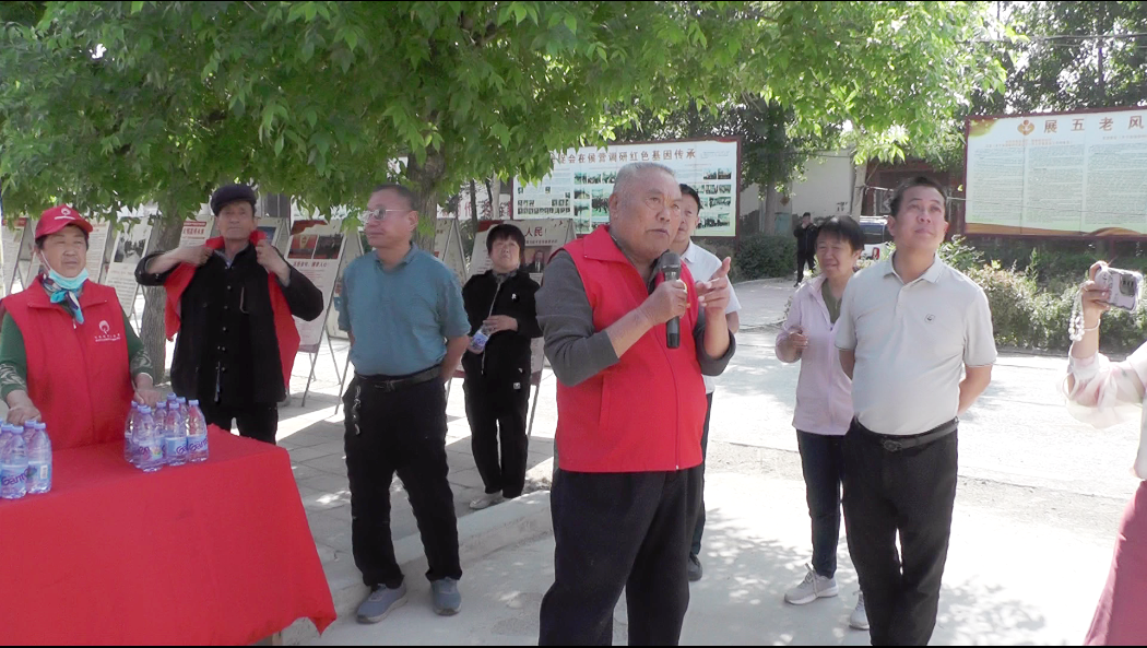 中媒文化藝術交流工作委員會主席林臏一行到山東聊城侯營紅色教育基地調研