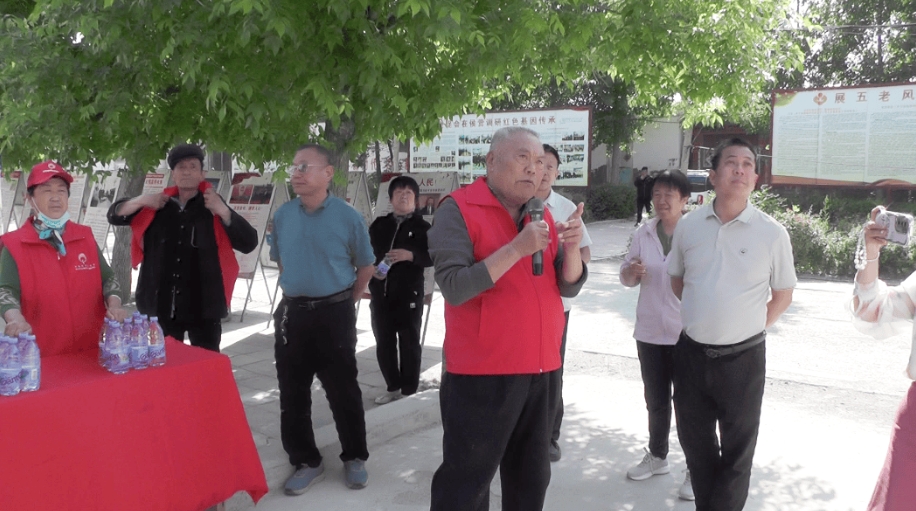 中媒文化藝術交流工作委員會主席林臏一行到山東聊城侯營紅色教育基地調研
