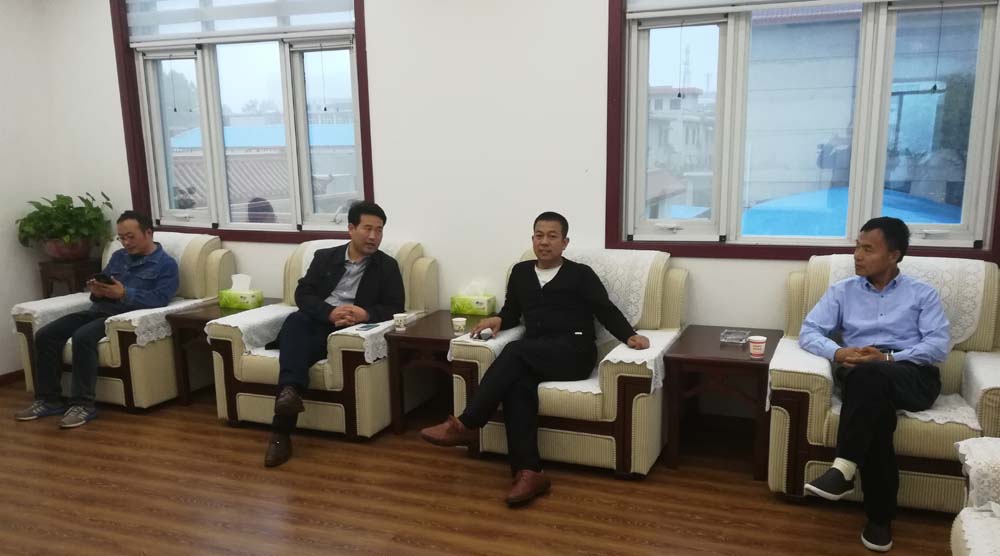 北京寫作學會文化藝術促進會執行主席林臏一行到比干廟調研